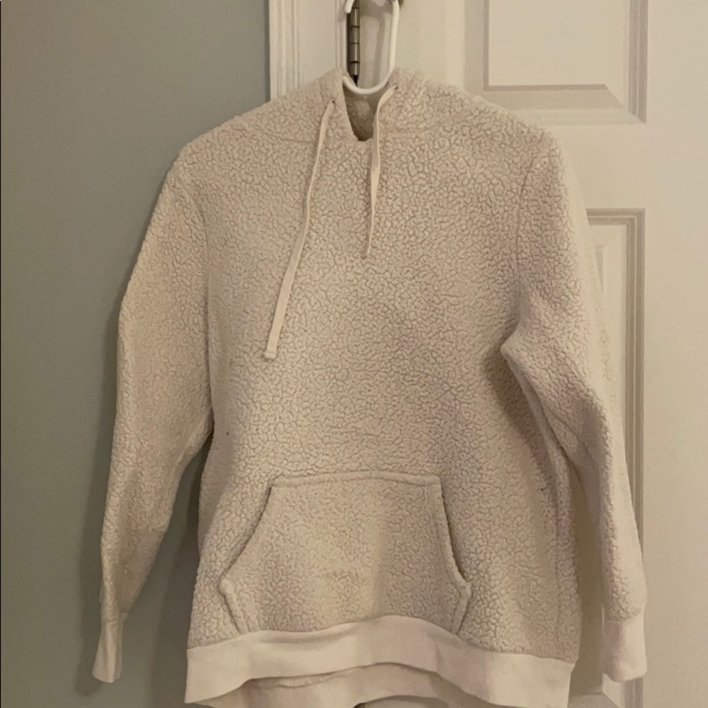 Super cozy cream Sherpa.